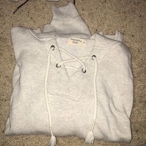 🤍Grey hoodie Ocean Drive